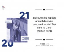A lire : le rapport d'activité des services de l'Etat dans le Gard, édition 2021