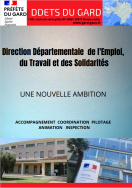 Création de la Direction Départementale de l'Emploi, du Travail et des solidarités (DDETS) du Gard 