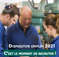 #FranceRelance : Dispositifs emploi 2021 