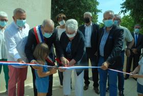Inauguration du foyer socio-culturel de Cabrières
