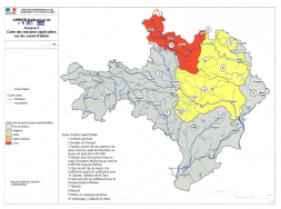 Sécheresse : des tensions sur la ressource en eau persistent en particulier sur la Cèze-amont