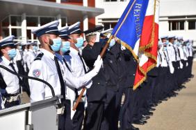 Sécurité : cérémonie de sortie de la 260ième promotion d'élèves gardiens de la Paix à l'ENP de Nîmes