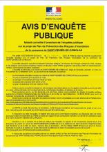 Avis d'enquête publique PPRi de Saint-Geniès-de-Comolas