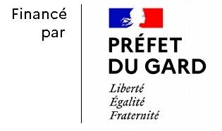 Logo financement préfet du Gard